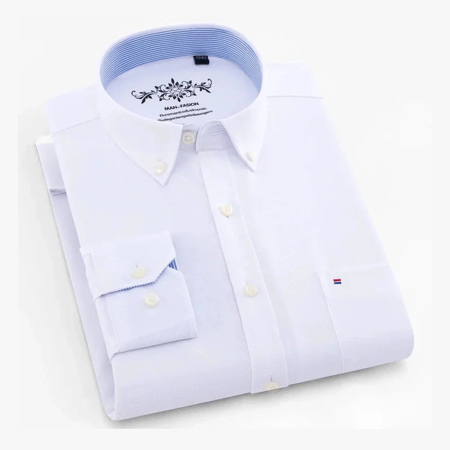 Liam™ | Camisa de Algodão Elegante