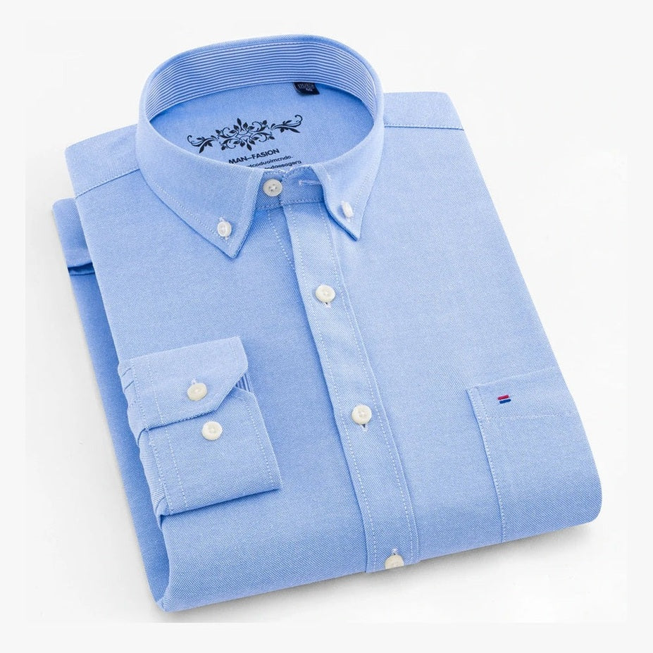 Liam™ | Camisa de Algodão Elegante