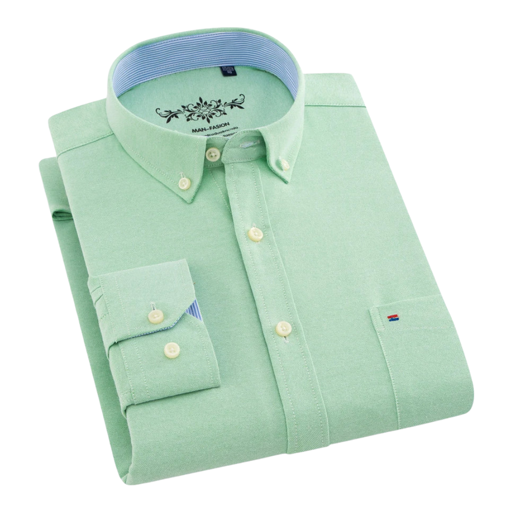 Liam™ | Camisa de Algodão Elegante