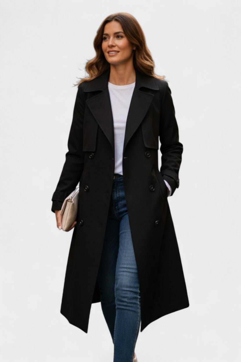 Luisa™ | Trenchcoat elegante em design clássico