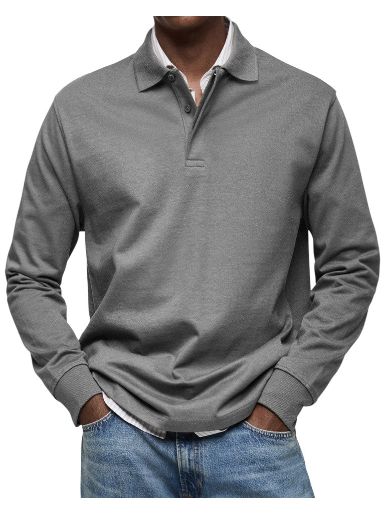 MOHR® | Polo de manga longa de luxo