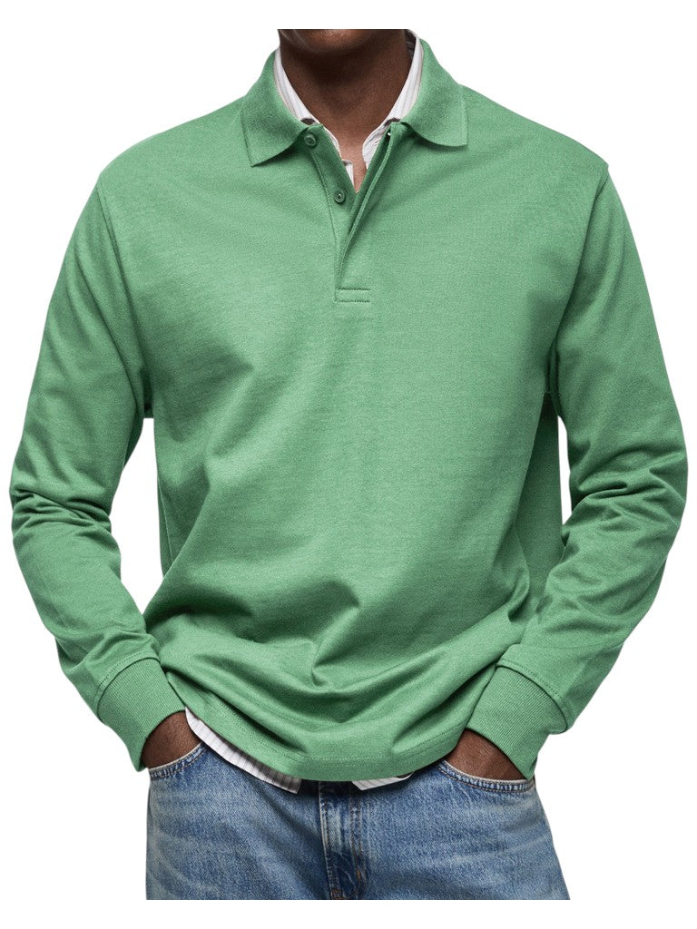 MOHR® | Polo de manga longa de luxo