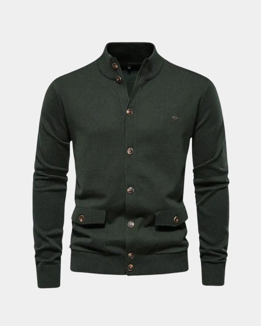 Mads™ | Sweater de Algodão Tricotada