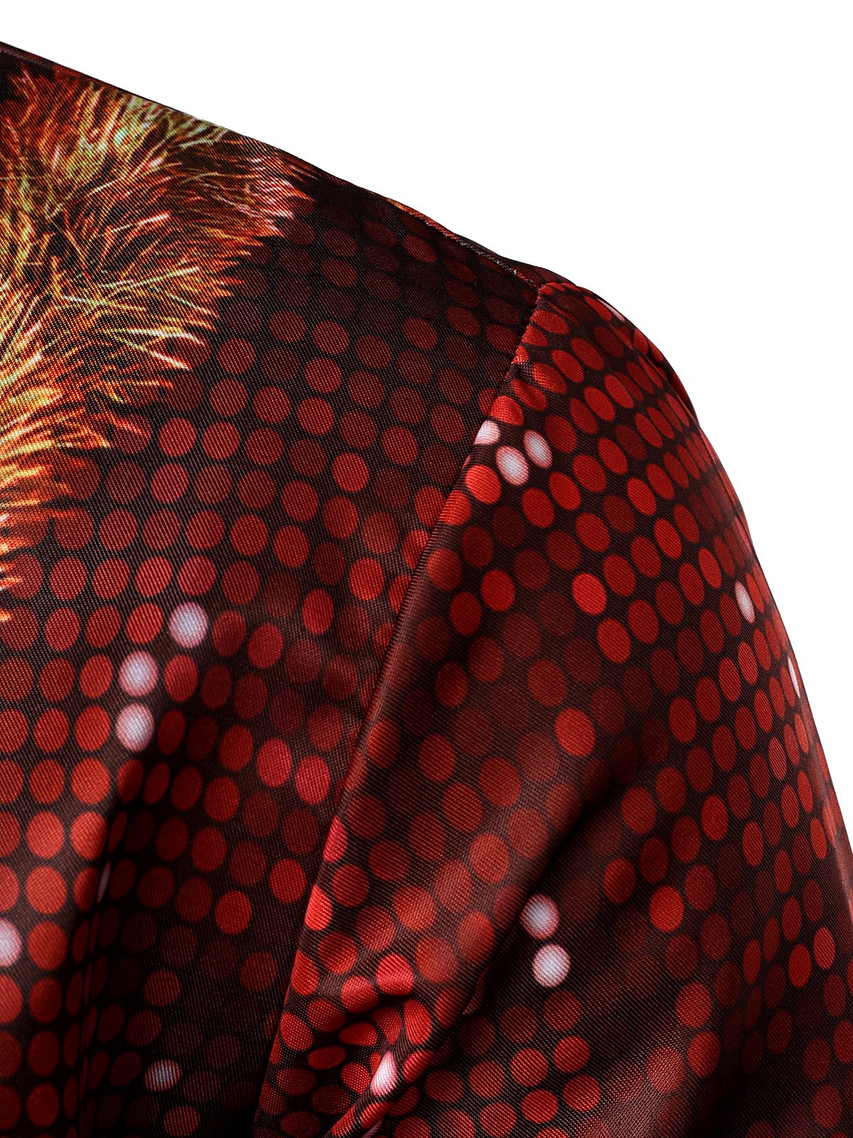 Camisa de Natal divertida para homens, tema de férias, com botão, de manga longa