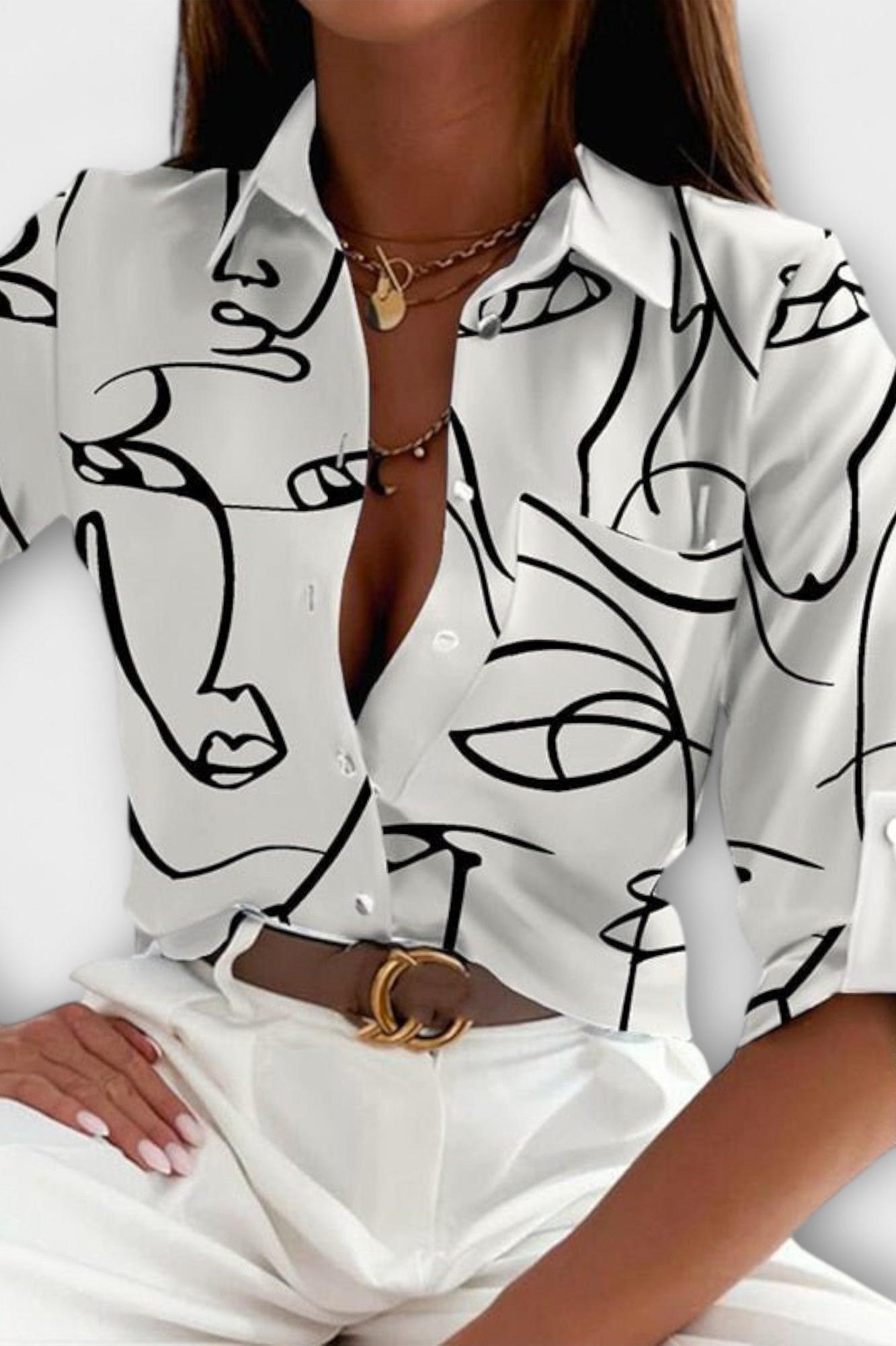 Malene | Camisa Clássica