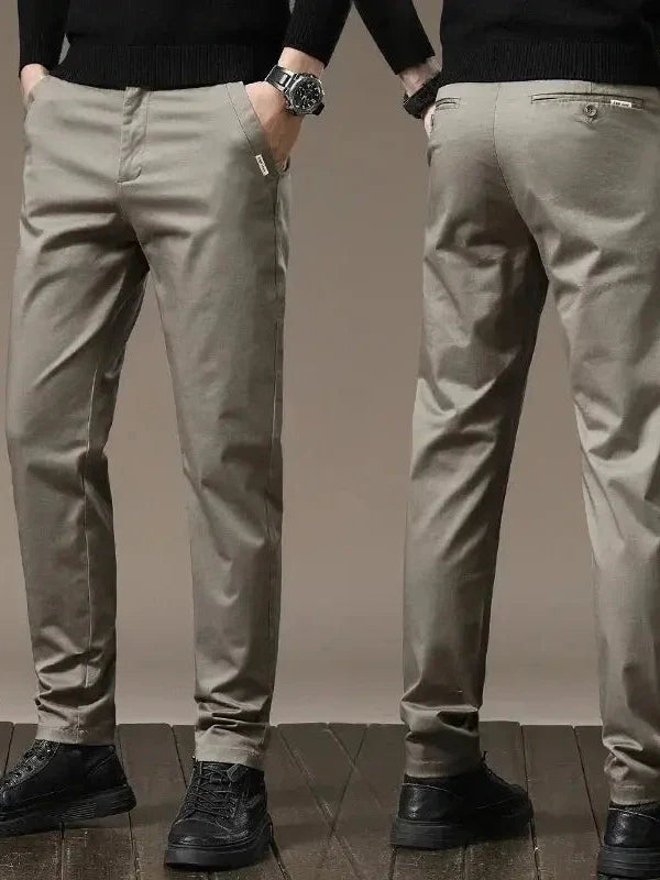 Malthe™ | Calças Básicas Retas