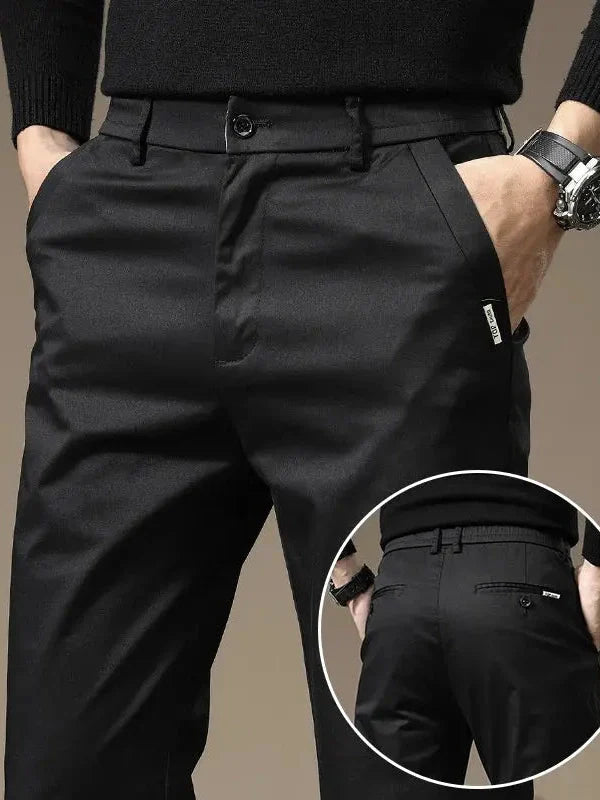 Malthe™ | Calças Básicas Retas