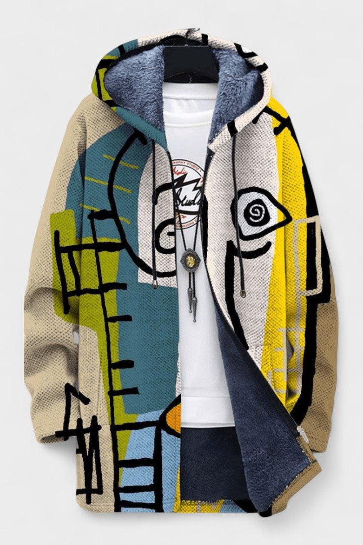 Marcela™ | Cardigan de luxo artístico