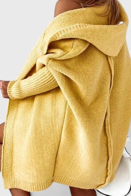 Mette | Cardigan com capuz de luxo