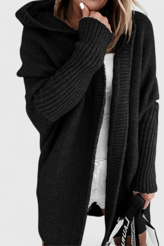 Mette | Cardigan com capuz de luxo
