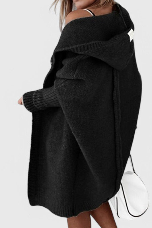 Mette | Cardigan com capuz de luxo