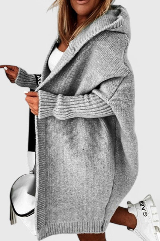 Mette | Cardigan com capuz de luxo