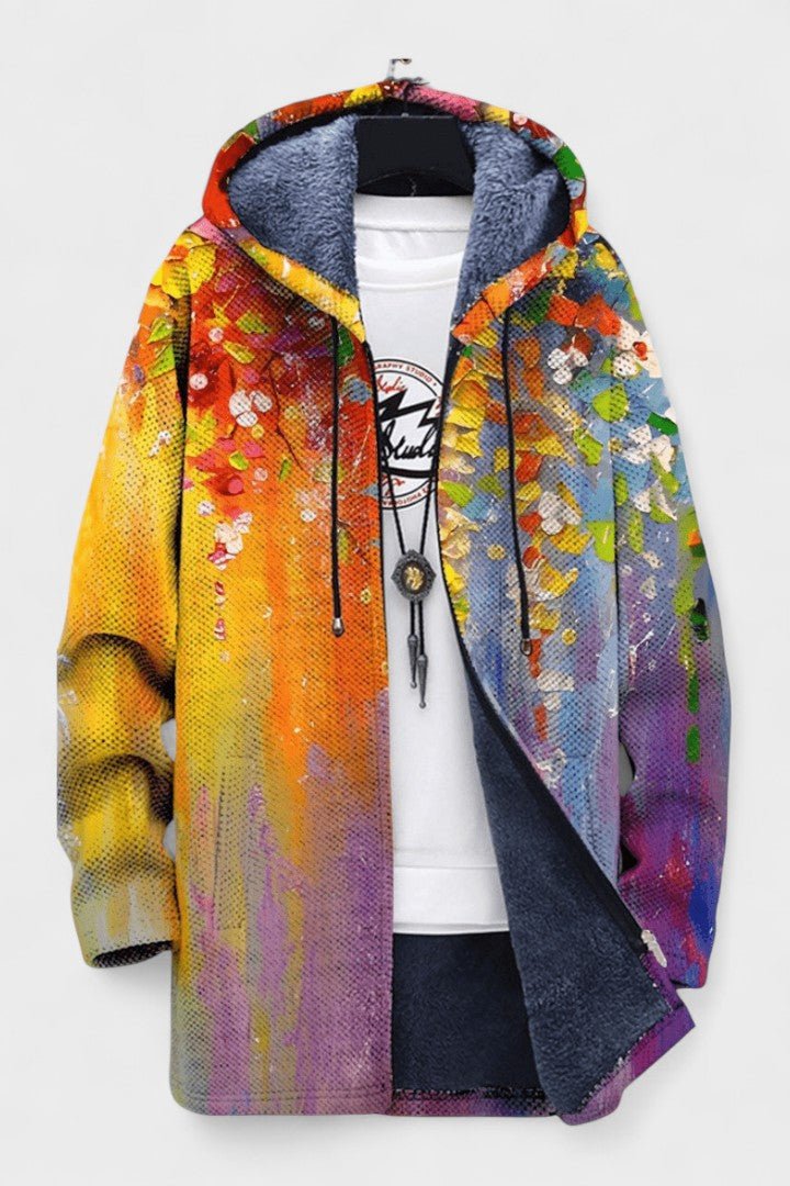 Michaela™ | Cardigan de luxo artístico