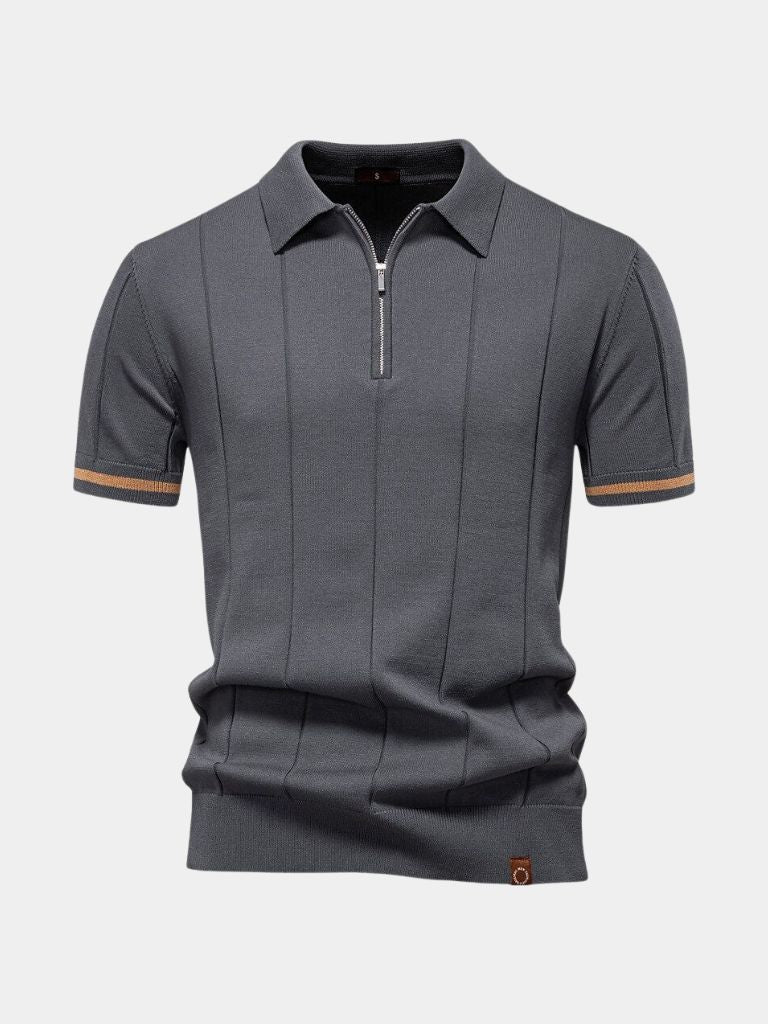 Mikkel™ | Polo Zip Royal
