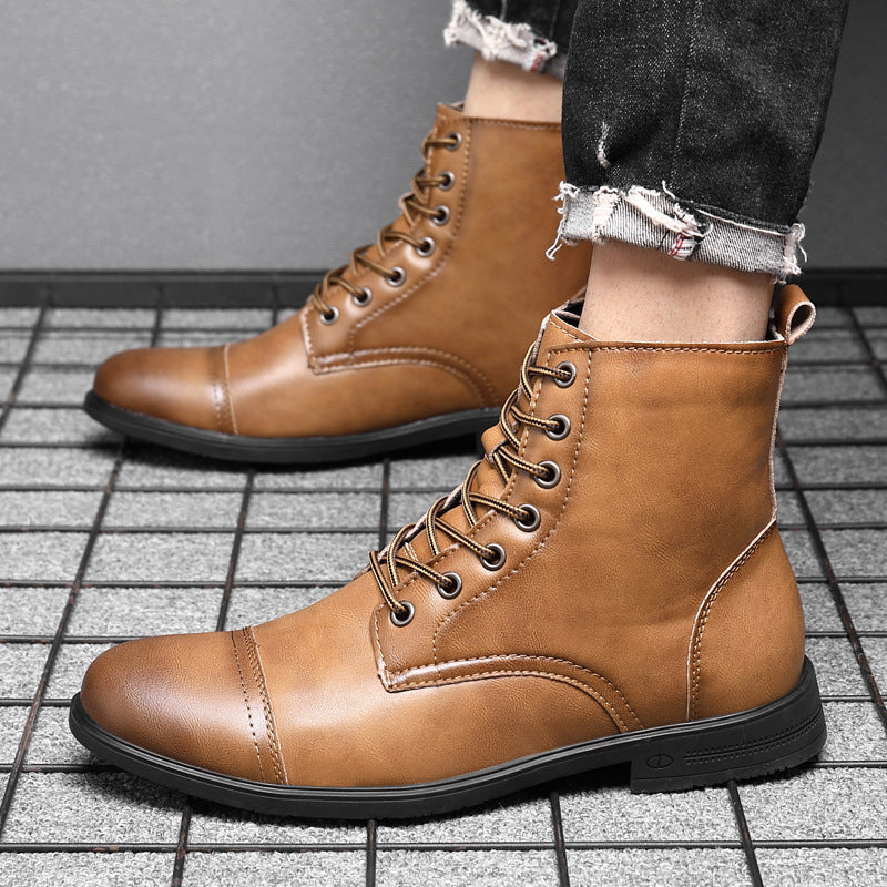 Morgan™ | Botas de Imitação de Couro
