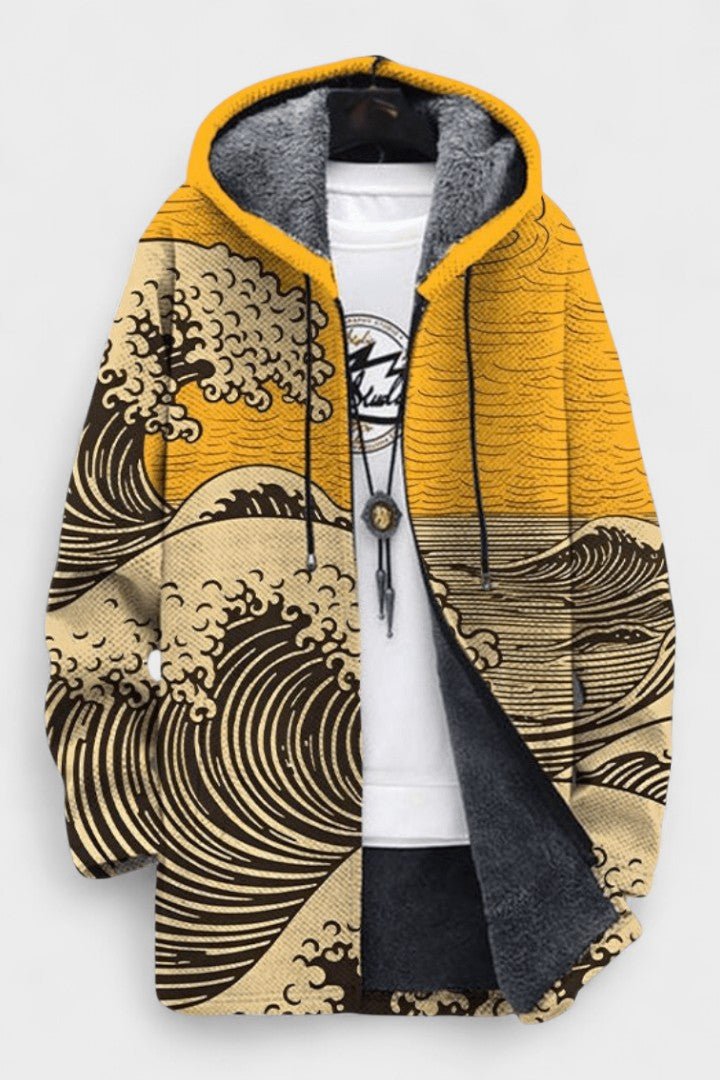 Nikola™ | Cardigan de luxo artístico