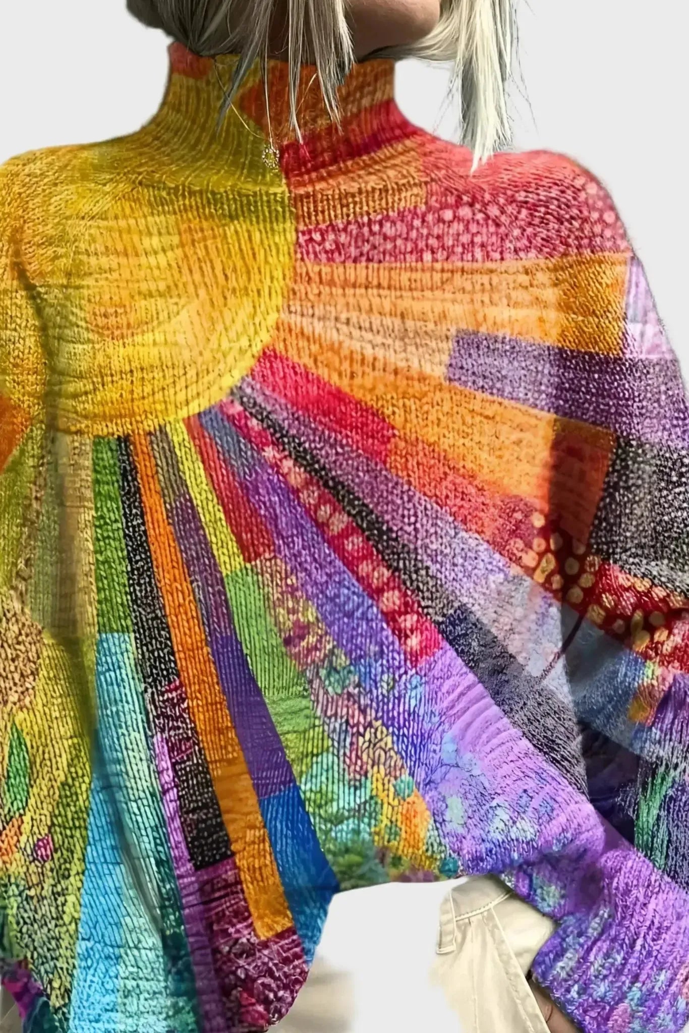 Nora | Camisola de Malha Artística