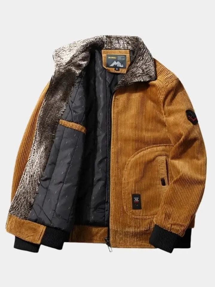 Rib™ | Casaco Térmico em Veludo