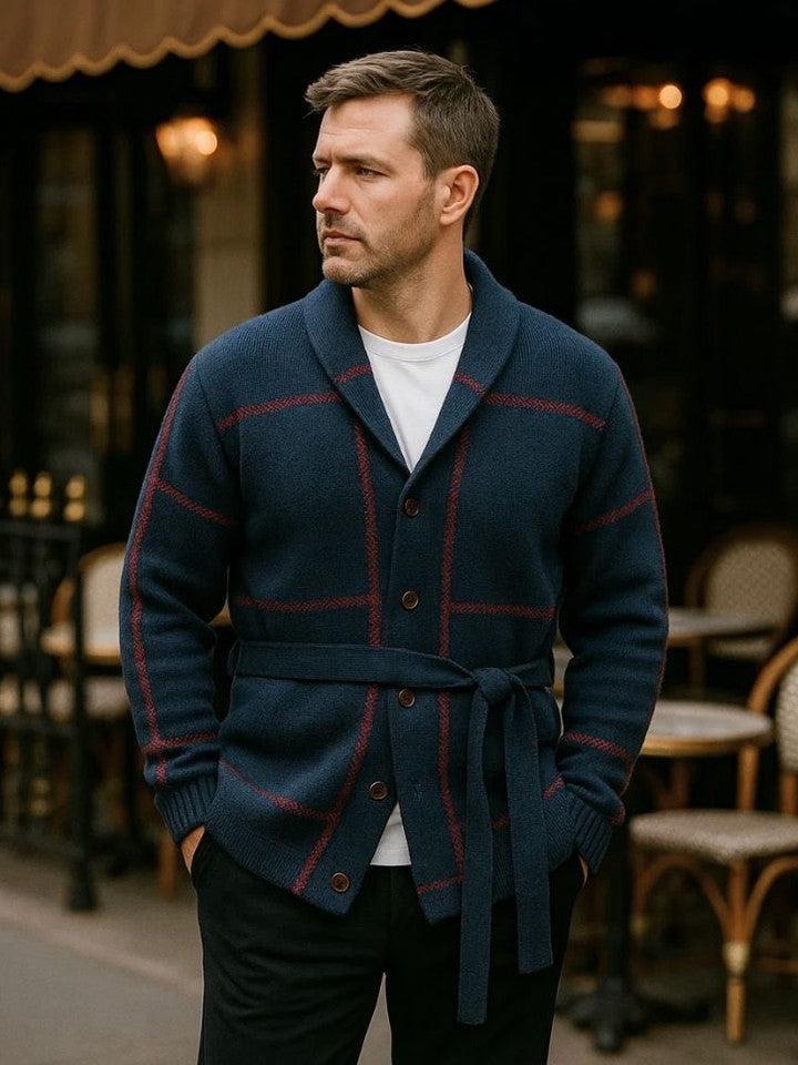 Rom™ | Casaco Tricotado com Cinto