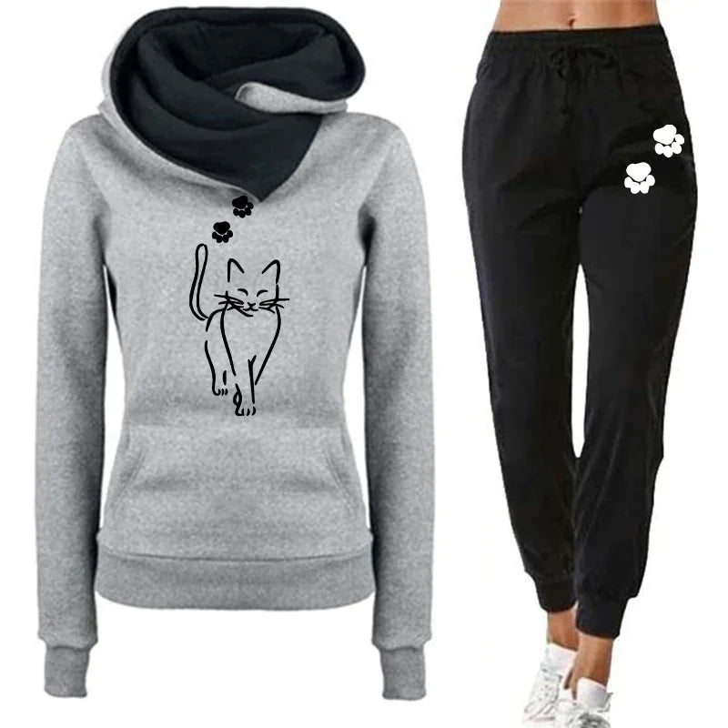 Catstyle™ - Conjunto Casual Confortável