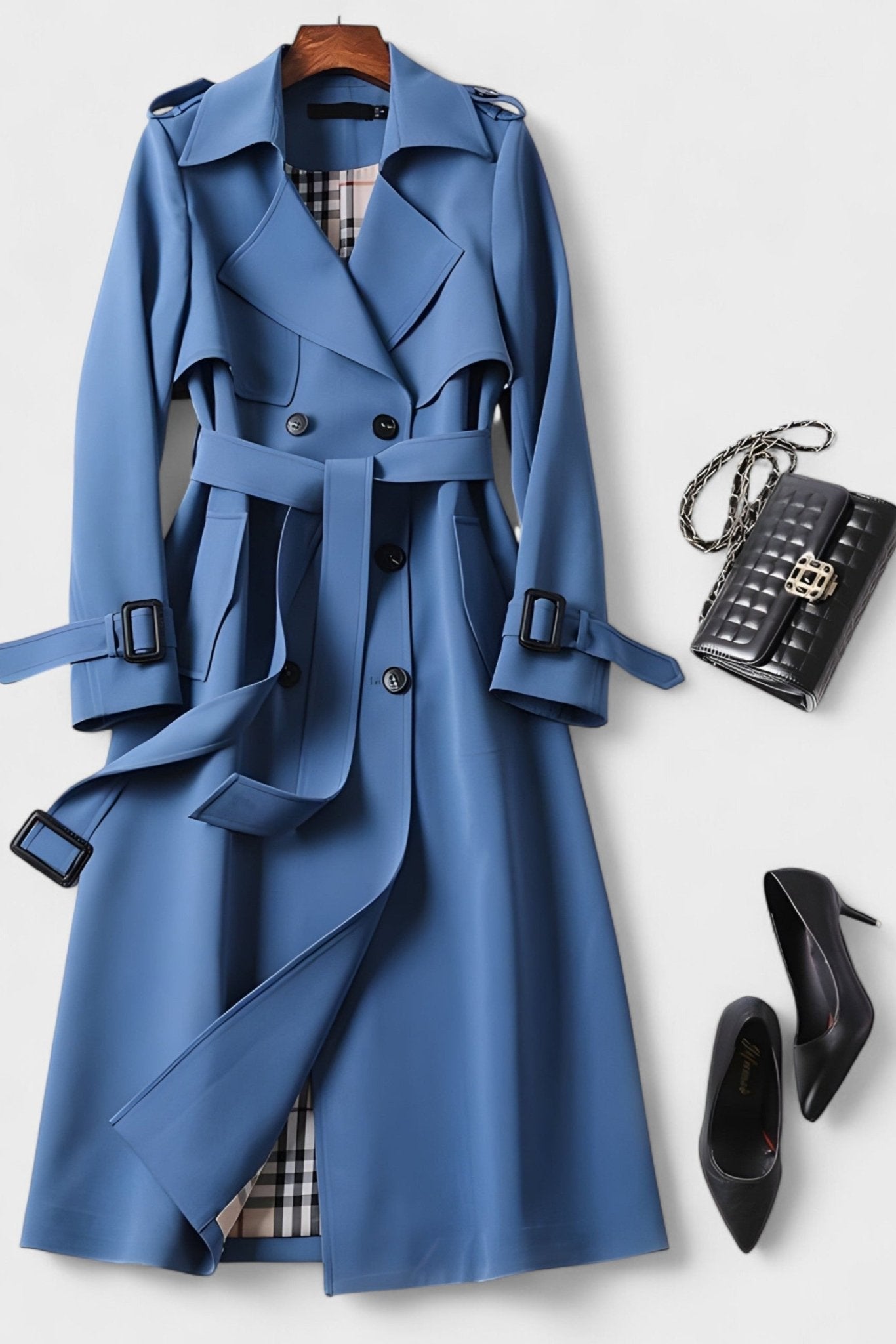 Saara™ | Casaco elegante com cinto na cintura