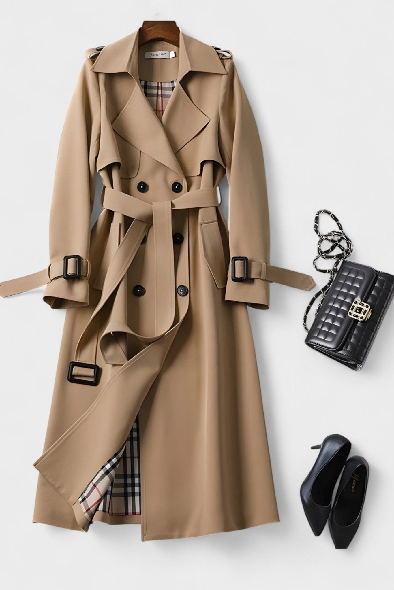 Saara™ | Casaco elegante com cinto na cintura