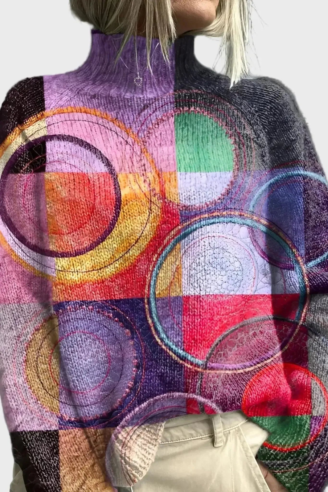 Selma | Camisola de Malha Artística