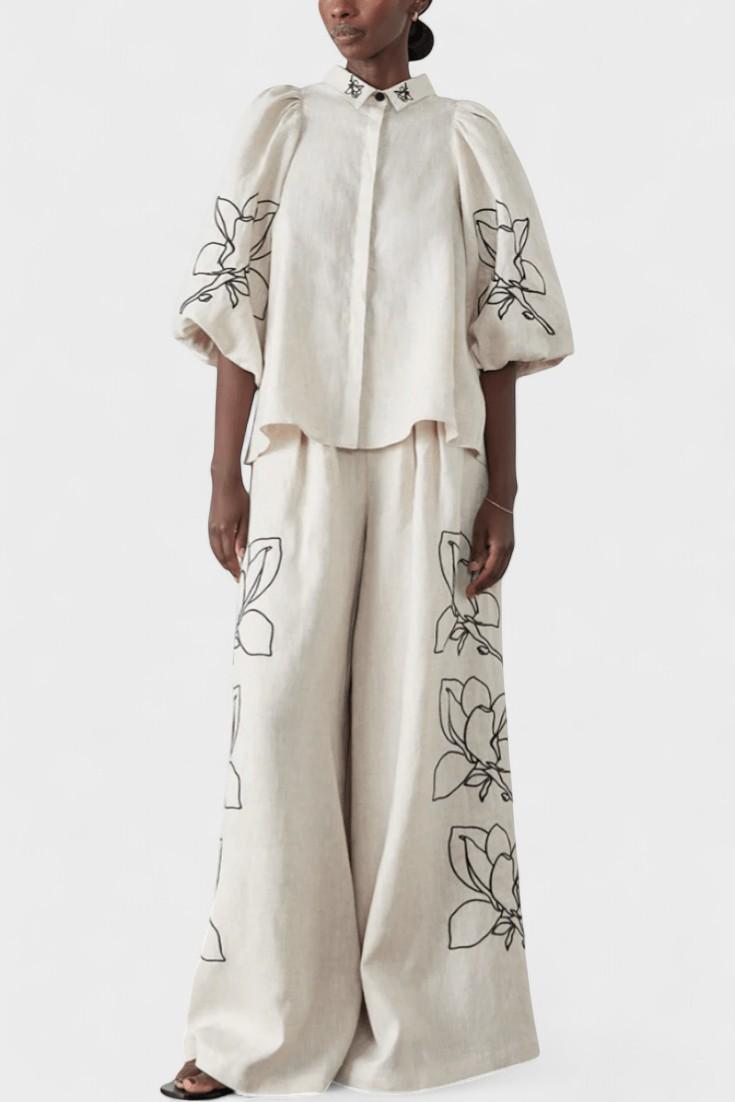 Silje | Conjunto de Blusa