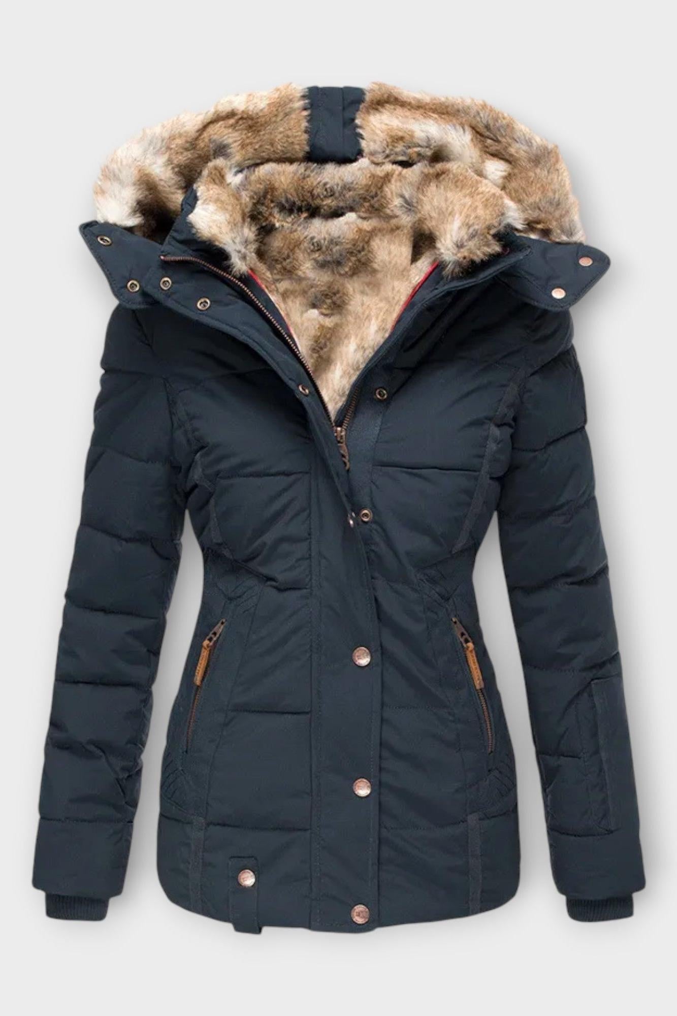 Thilde™ | Casaco com forro de pelagem suave