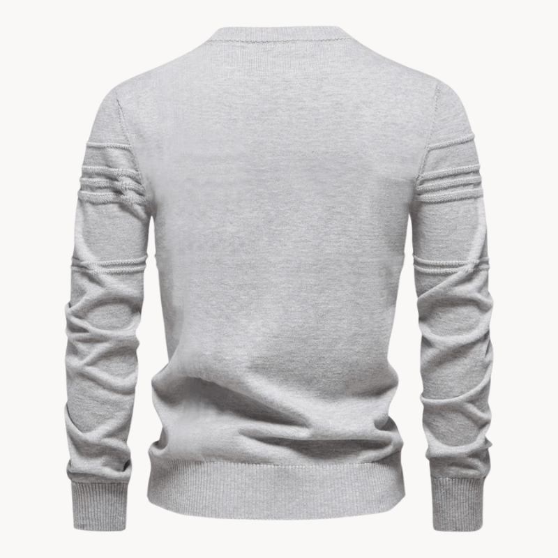 Burkhard™ | Pullover elegante para homem com design de losangos