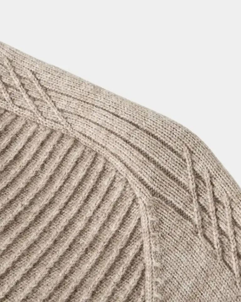 Vilhelm™ | Pullover Básico com Meio Zíper