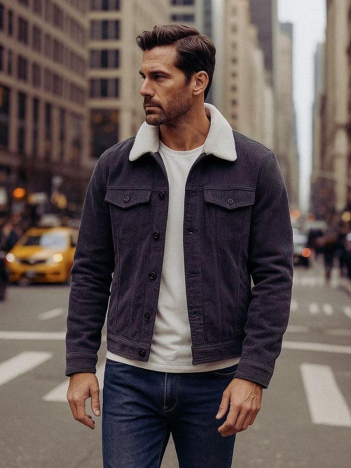 Vince™ | Casaco de Veludo Cotelê