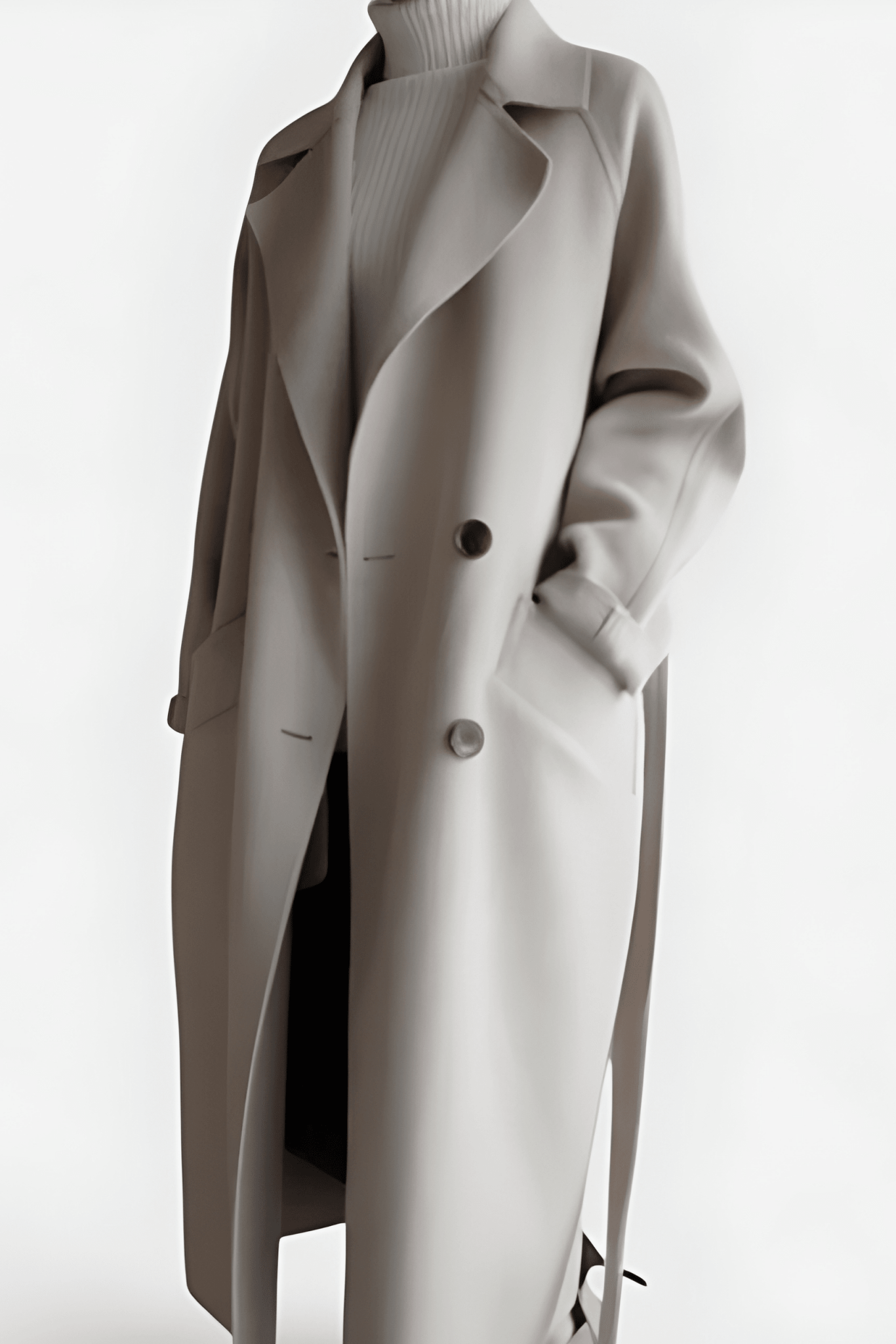 Nicky - Casaco de Caxemira Comprido